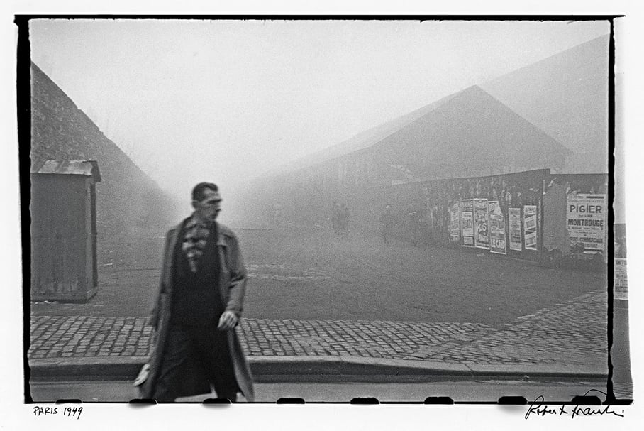 法蘭克和萊斯里（Robert Frank & Alfred Leslie），《巴黎》（Paris），1949-1952。（©Robert Frank ）