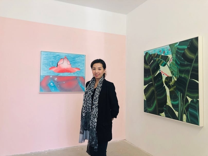 也趣藝廊萊比錫（Aki Gallery Leipzig Prospect）國際部經理李悦芝（Jo）。（也趣藝廊提供）
