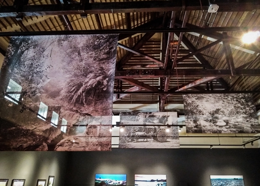 「屏東，此曾在：從異國到在地，重讀屏東風景」展覽現場。（攝影／張安毓）