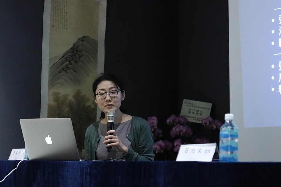 國立故宮博物院書畫處研究員劉宇珍發表「已知與未知的京江畫派」，由畫史的「已知」探索出日後的「未知」發展，帶來新的觀察認識。（大觀藝術空間提供）