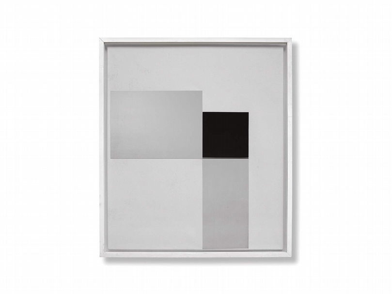 林壽宇1964年作品《1.3.1964—繪畫浮雕》，曾參展1964年德國卡塞爾文獻展。（香港邦瀚斯提供）