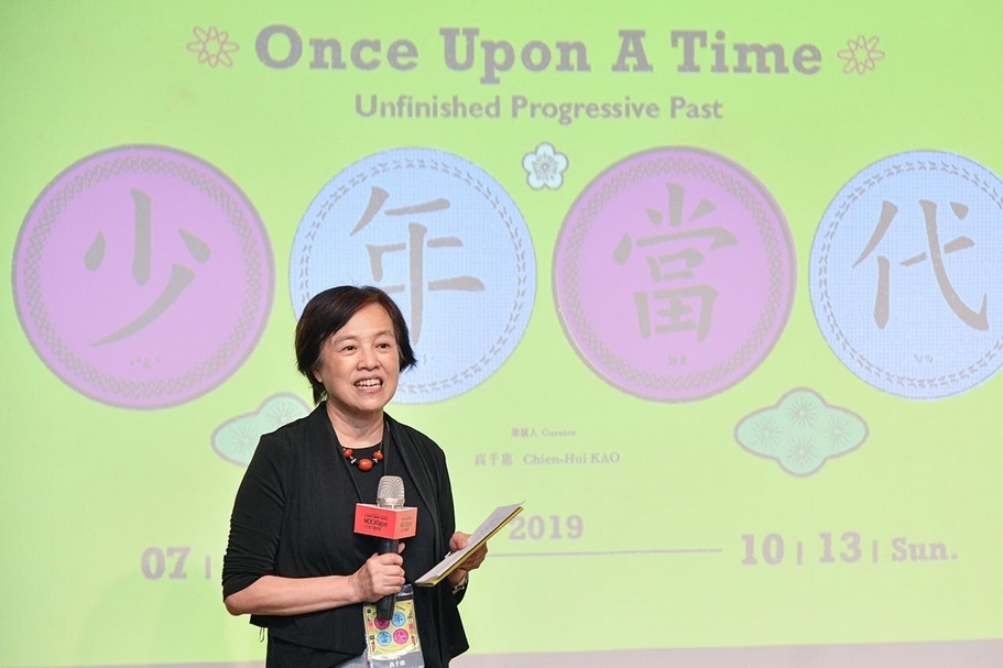 「少年當代——未終結的過去進行式」策展人高千惠。（台北當代藝術館提供）