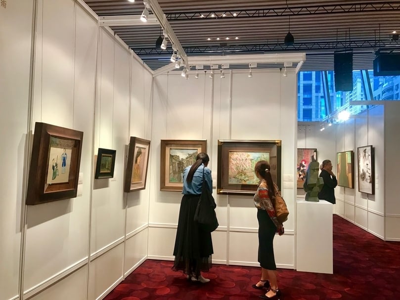 保利香港在9月21、22日於台北微風南山藝文展演中心舉辦秋拍預展。(本刊資料室)