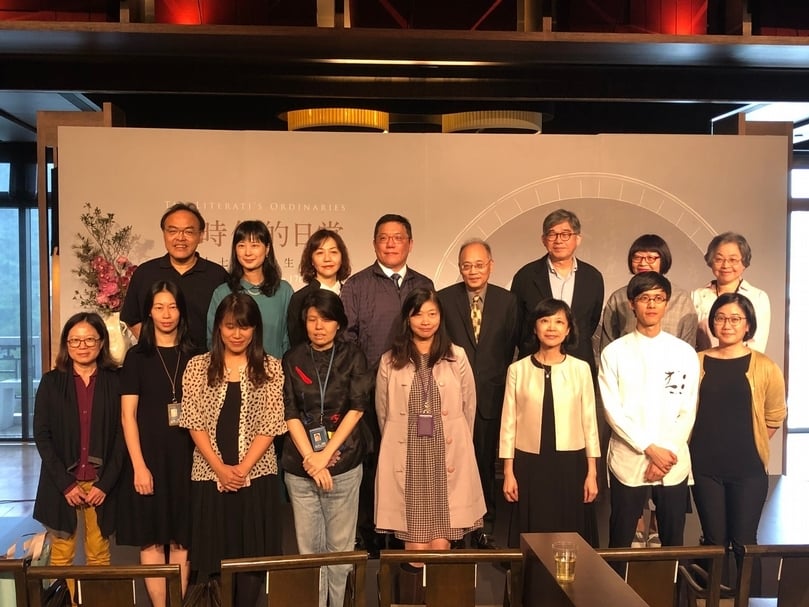 記者會現場貴賓合照。(攝影/闕宇彤)
