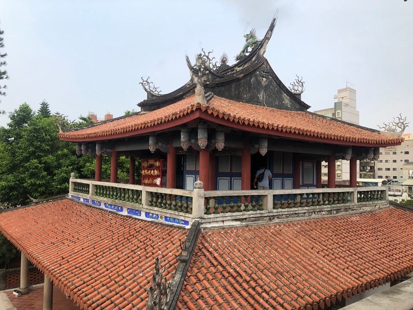 赤崁樓（海神廟所在），位於台南市中西區 民族路二段212號。（攝影／蘇子翔）