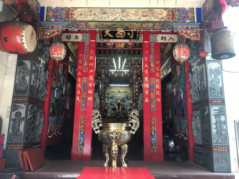 蕃薯崎福德祠，位於台南市中西區忠義路二段158巷27號。（攝影／蘇子翔）