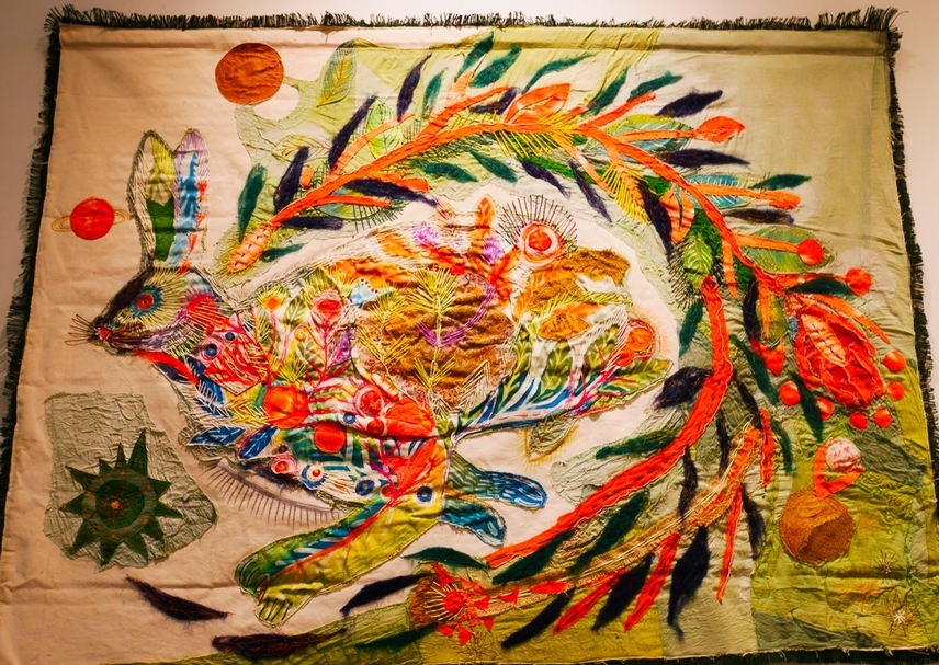 s+arts展出小林萬里子（Mariko Kobayashi）的《Wind Bringing Spring》 。（本刊資料室）