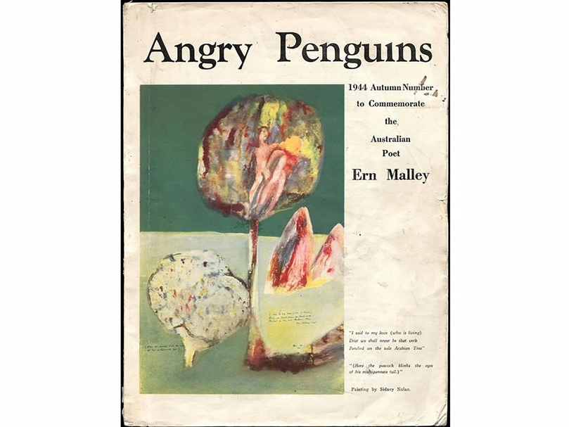 《憤怒企鵝》（Angry Penguins）1944年秋季號。（© www.heide.com.au）