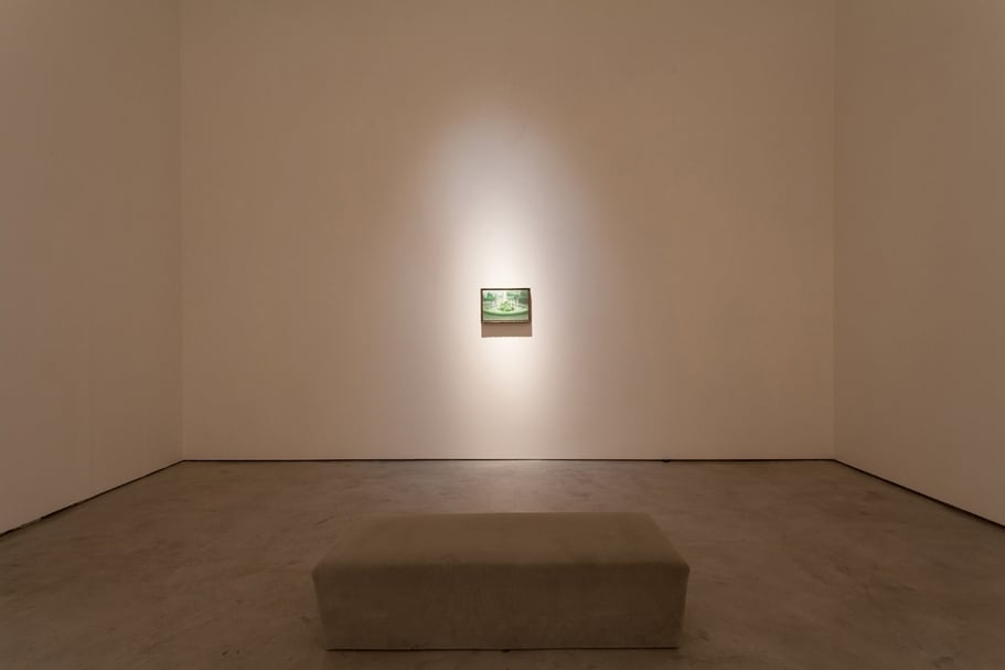 林鉅2014年「小鏡覺」個展一隅。(耿畫廊提供)