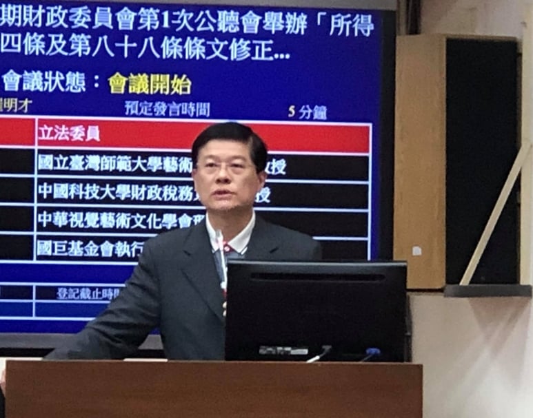 立委羅明才。（簡秀枝提供）