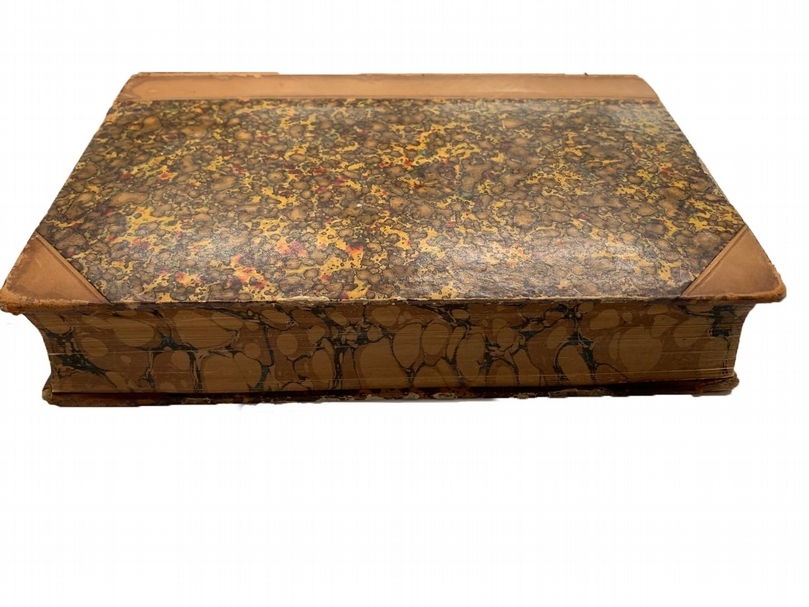 《腓力二世統治史》（History of the Reign of Philip The Second），威廉．希克林．普雷斯科特（William Hickling Prescott）著，1864年，紙質，13.5×20公分，私人收藏。（鄭婷提供）