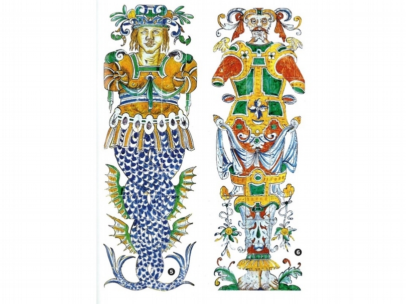 1577至1583年《神話人物》，位於哥特宮拱頂大廳。（王明彥提供）