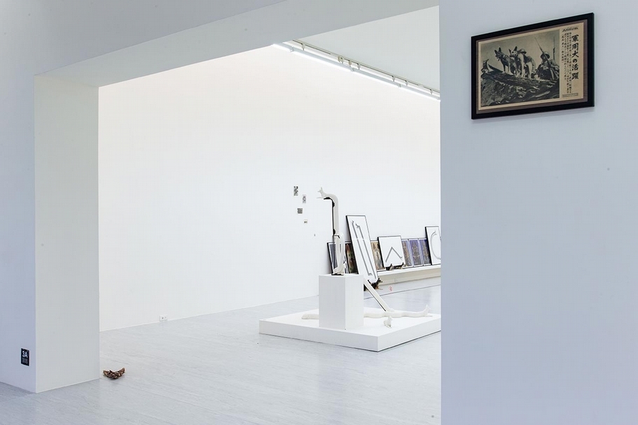 吳權倫個展「馴國」展覽一隅。（臺北市立美術館提供）