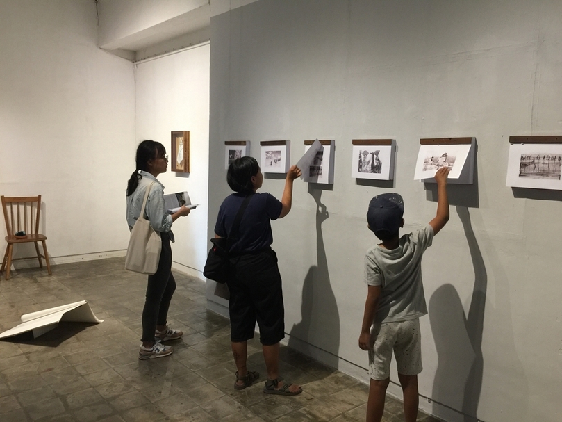 陳思含《Study on Borders》描寫當代國際政治邊界的裝置作品。(國藝會提供)