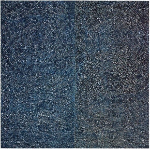 金煥基《05-IV-71 #200（宇宙）》以1億195萬5千港元成交價易主，締造韓國藝術最高價。（佳士得香港提供）