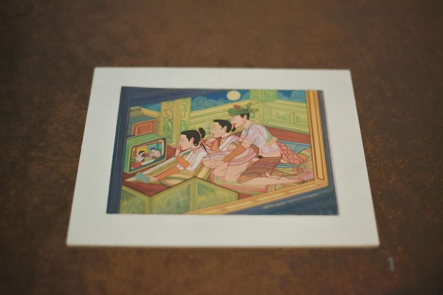 Arunothai Somsakul於1989年的作品《Pra-Lor》。(© artist, BACC and Sunpride Foundation)
