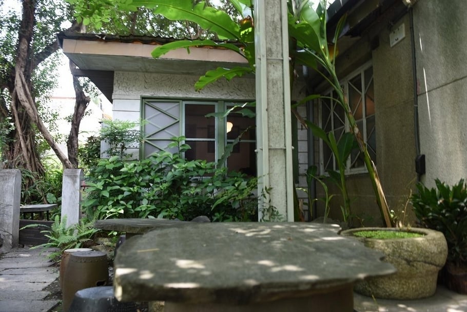 紫藤廬一角。（攝影／蕭文杰）