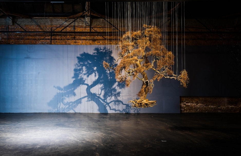 王怡婷《不存在的姿態》,〈標記〉,複合媒材,尺寸依場地而定,2018。(王怡婷提供)