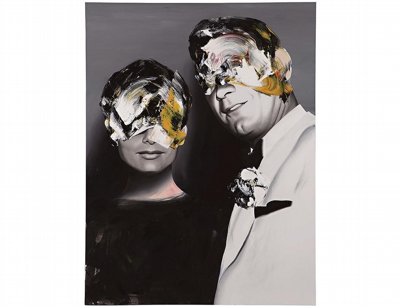 佐藤誠高（Naritaka Satoh）《Lover》，鉛筆、壓克力、紙、木板，140×107cm，2019。（ Hiro Hiro Art Space提供）