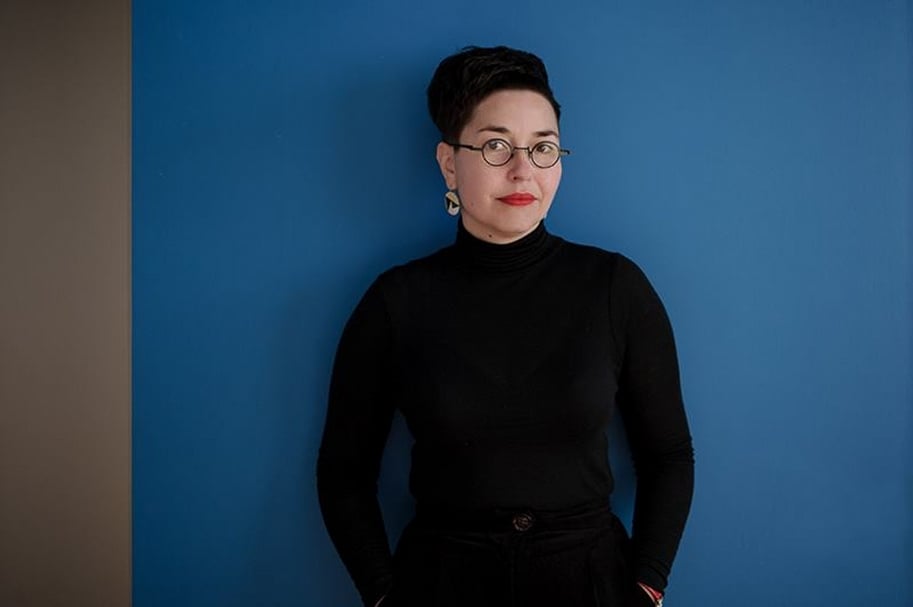 國家視覺藝術協會(National Association for the Visual Arts)執行長伊絲特.安娜托里緹斯(Esther Anatolitis)。(Photo by Sarah Walker, © National Association for the Visual Arts)