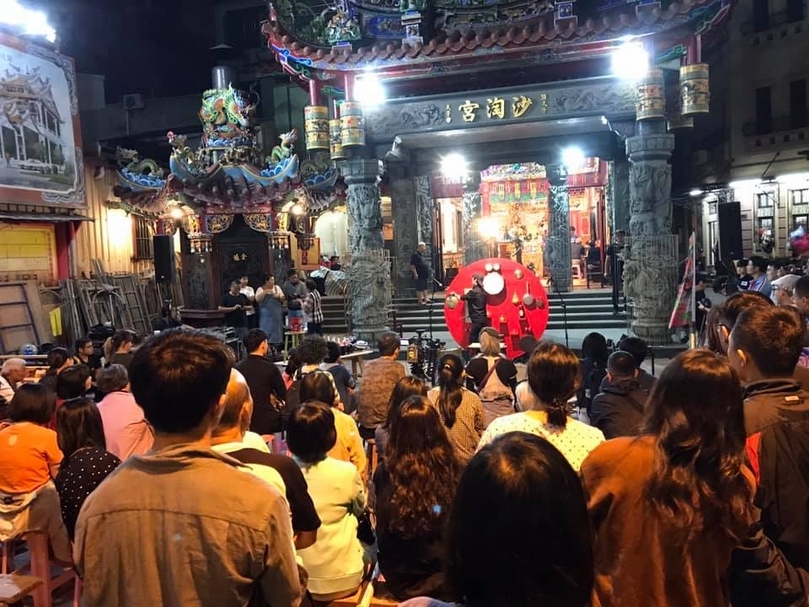 2019跳境祭，《一個人的廟會》，創作者：薛詠之X陳品蓉。（提供、攝影／耳邊風工作站）