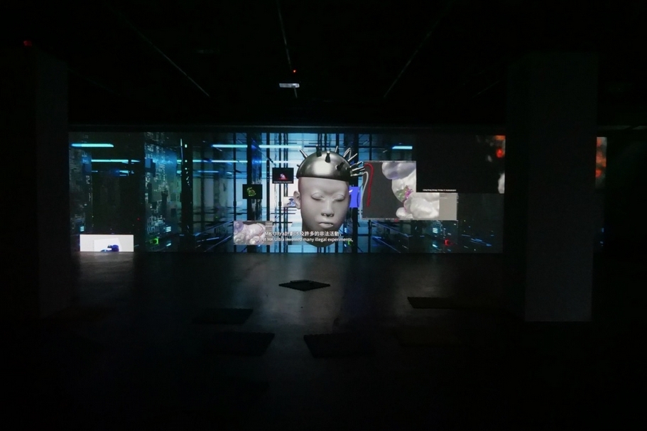 李亦凡個展「混沌的庇護所.zip」展覽現場。(藝術家提供)