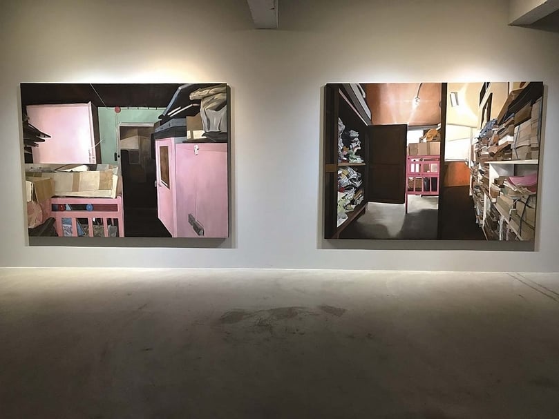 安卓藝術推出的菲律賓藝術家瑪莉娜．克魯斯個展「母系物語」。（本刊資料室）