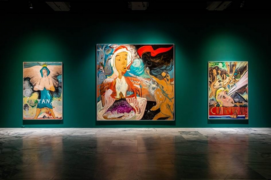 「老男．雜匯．小神仙—黨若洪個展」展場照 ©臺北市立美術館拍攝提供