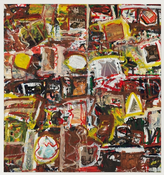 阿爾.赫爾德│無題 油彩、畫布 253.4×236.2cm 1959 © 阿爾.赫爾德基金會(白立方畫廊提供,Christopher Burke攝影)