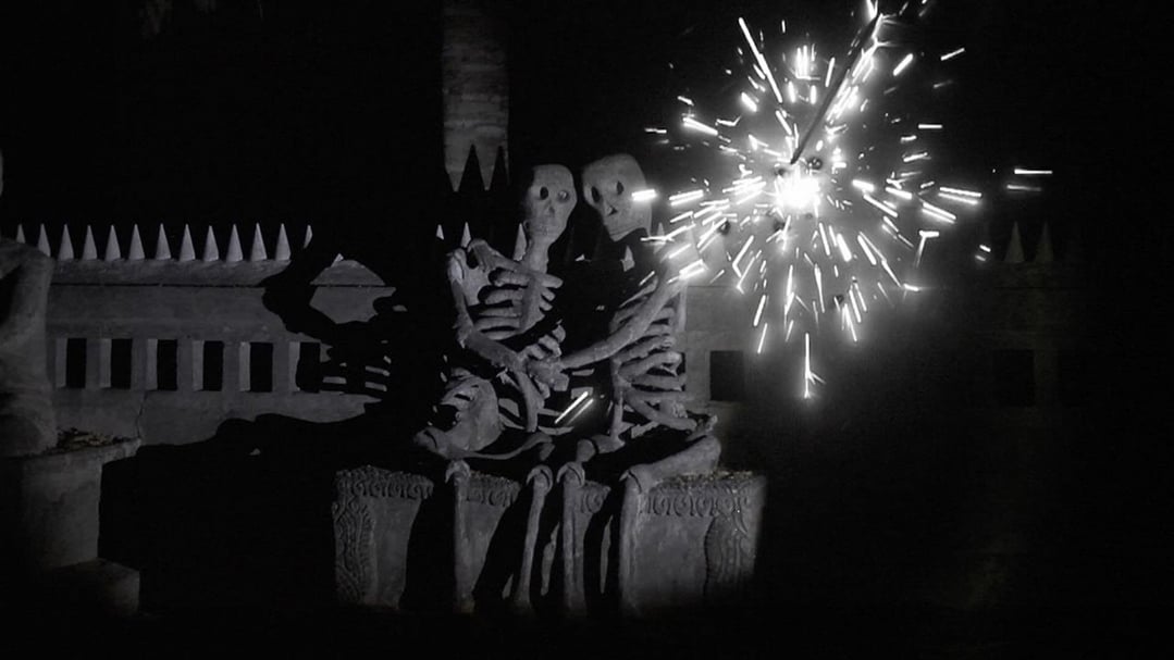 阿比查邦.韋拉斯塔古(Apichatpong Weerasethakul)《煙火(檔案)》,錄像截圖,2014。(Kick-the-Machine-Films提供)