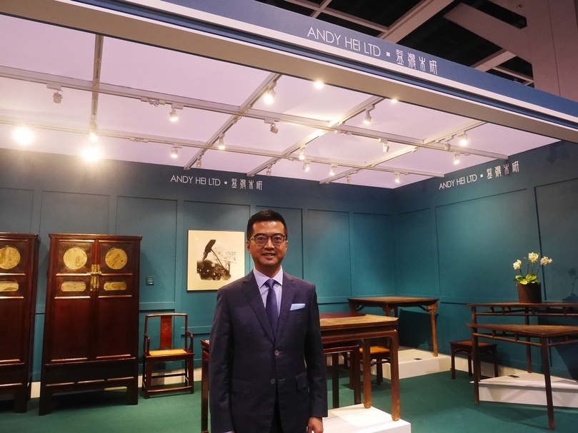 「典亞藝博」、「水墨藝博」創辦人黑國強。(© Fine Art Asia)