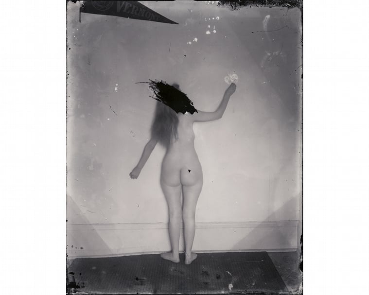 E.J. Bellocq, "Storyville Portrait", Gold-toned printing out paper, 25.4x20.3cm, c. 1912. (Image by E.J. Bellocq © Lee Friedlander Courtesy Fraenkel Gallery, San Francisco)