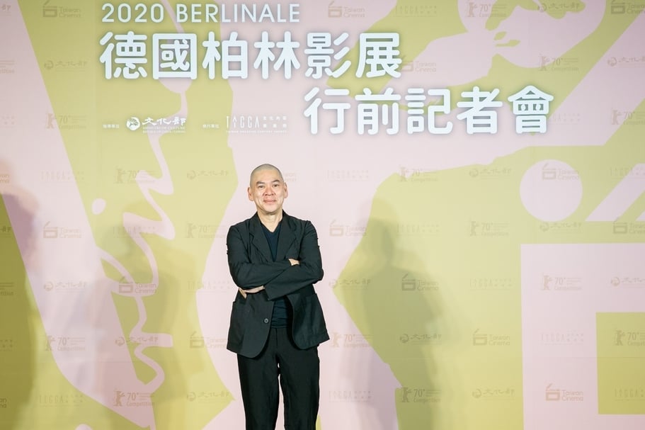 柏林影展行前記者會上，蔡明亮導演新作《日子》入圍本年度影展主競賽單元。（文化內容策進院提供）