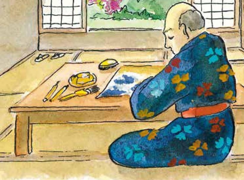 在葛飾北齋那個時代的日本，換名字並不是什麼稀奇的事，有時候還會換上好幾次。像葛飾北齋就換了30次以上！北齋是他保持最久的名字，意思是「北方之星」。