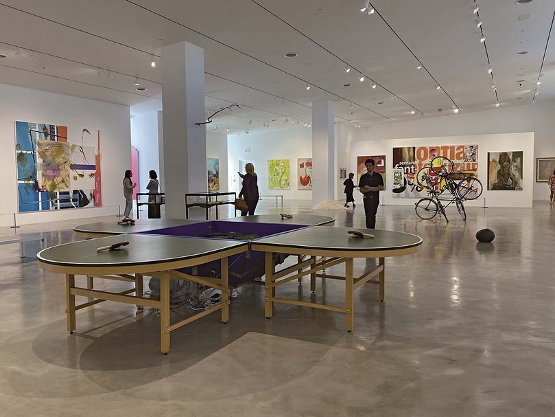 德拉克斯收藏空間的展場一景。（李晏禎提供）