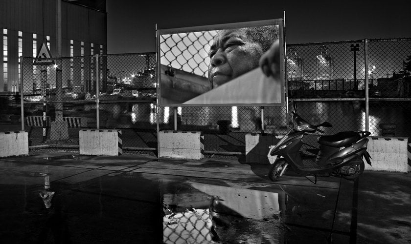 陳界仁《路徑圖》（The Route）影片截圖，2006。 （Courtesy the artist）