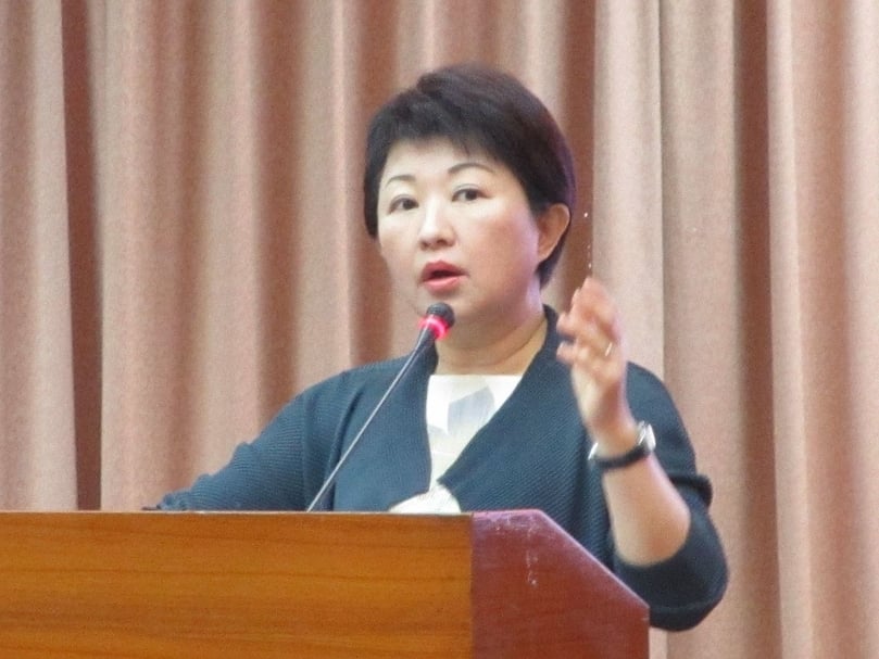 臺中市長盧秀燕。（public domain ）