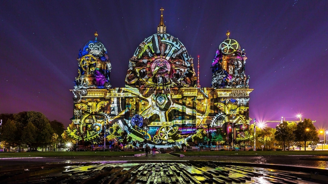 2019年柏林燈節（Berlin Festival of Lights）現場。（©Berlin Festival of Lights）