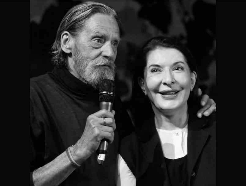 烏雷（Ulay）與瑪莉娜．阿布拉莫維奇（Marina Abramović）過去是一對藝術創作夥伴與伴侶。（ © Marina Abramović）