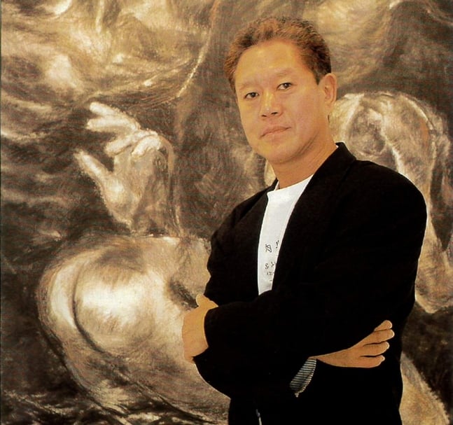 蔣勳。（圖片來源：《新朝藝術》第26期）