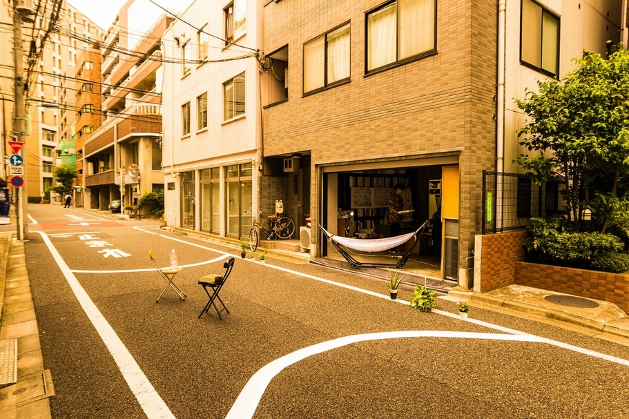 Studio Battery藝術計畫「Borders in Bunkyo」。（© artists and Tokyo Biennale 2020）