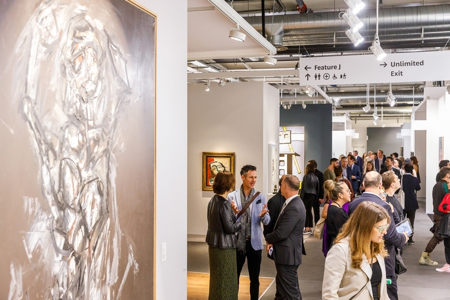 2019年巴塞爾藝術展(Art Basel)現場。(© Art Basel)