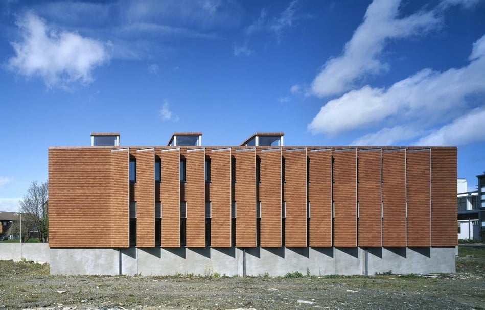 都柏林大學學院(University College Dublin)設計的都市研究中心(Urban Institute)。(Photo by Ros Kavanagh,© Pritzker Architecture Prize)