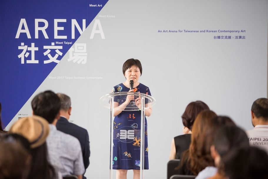 「社交場」是由館內策展人蕭淑文所策劃。（臺北市立美術館提供）