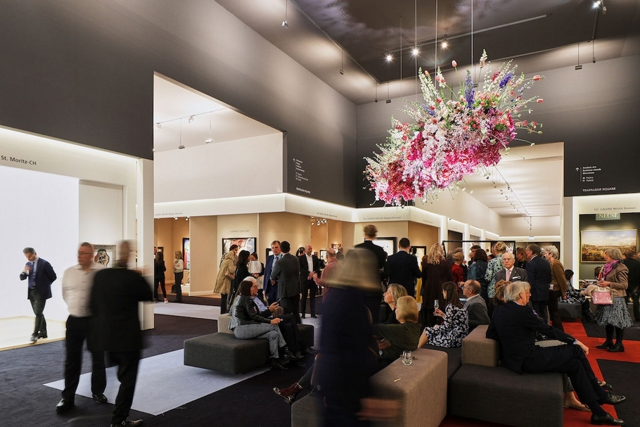 荷蘭馬斯垂克藝博會，義大利參展商確診新冠肺炎。(Photo courtesy TEFAF)