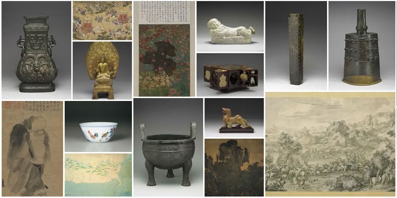 台北故宮於Google Arts and Culture平台擴充多件典藏精選文物的高解析影像，讓民眾看好看滿。（國立故宮博物院提供）