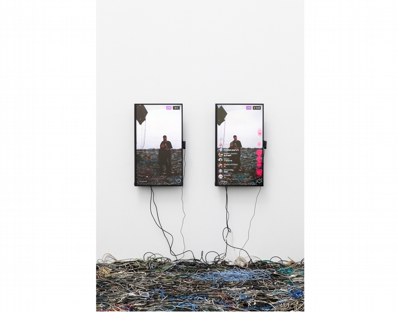 Exonemo, Live Streams, mixed media, dimensions variable. (Courtesy of the artist and Hatch Art Projects)