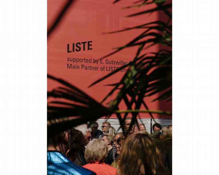 2019年，Liste Art Fair Basel藝博會開幕現場。（Photo by Diana Pfammatter, © Liste Art Fair Basel）