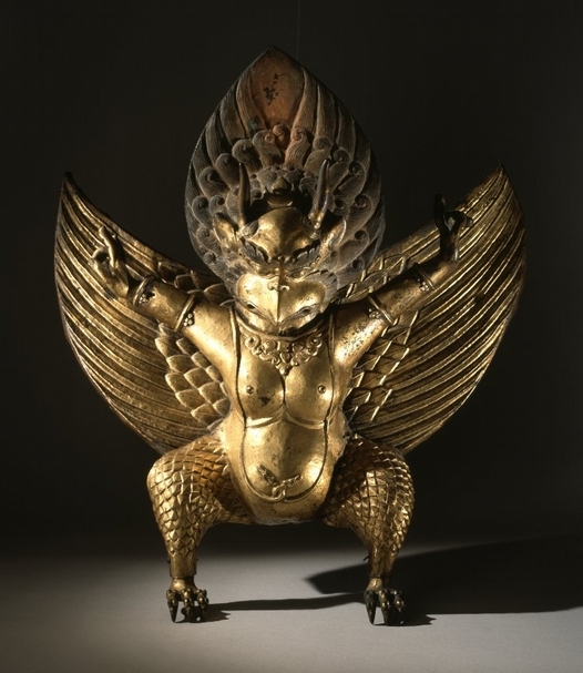 《迦樓羅》，19世紀／圖片來源：大英博物館官網