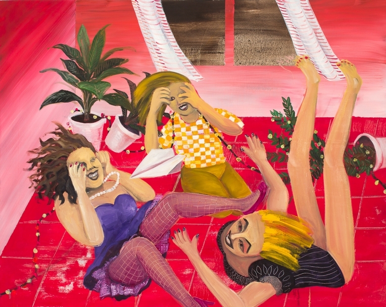 黃海欣的作品《娛樂致死》（Amuse Ourselves to Death），2013。（藝術家提供）